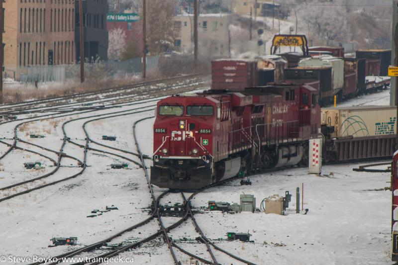 CP 8854 in Calgary