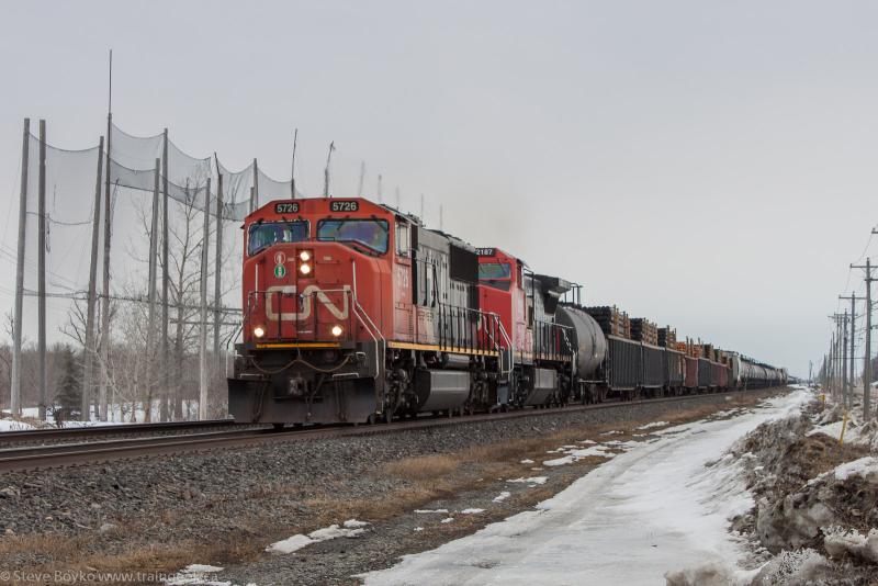 CN 5726 in Winnipeg