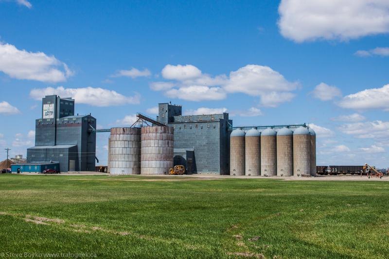 Dakota AG Cooperative grain elevator in West Fargo