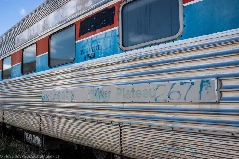 Ex Amtrak Silver Plateau in Fargo