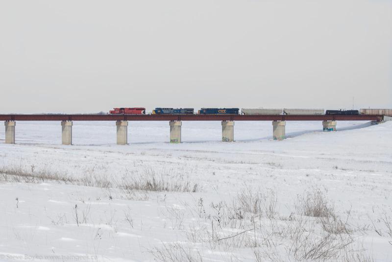 CP 6029 CSX 442 CSX 861 Winnipeg