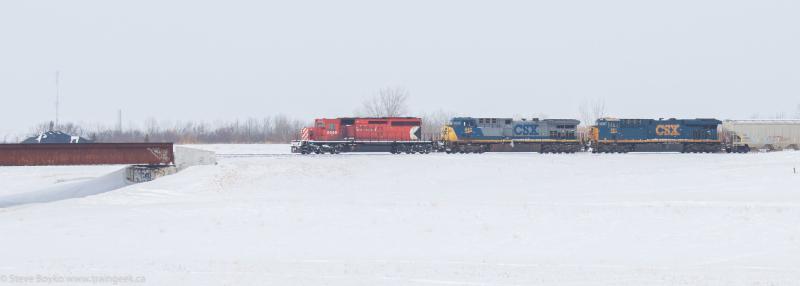 CP 6029 CSX 442 CSX 861 Winnipeg