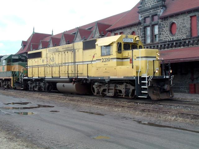 2319 at McAdam, NB on March 11