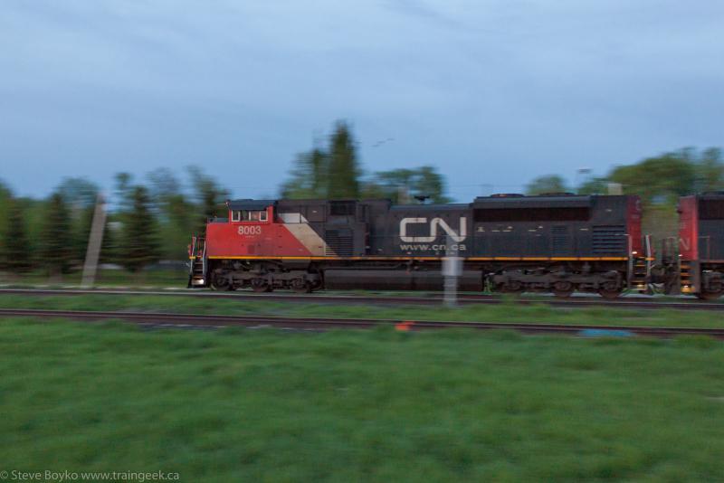 CN 8003 in Portage la Prairie