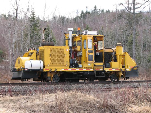 MOW equipment at Grand Bay