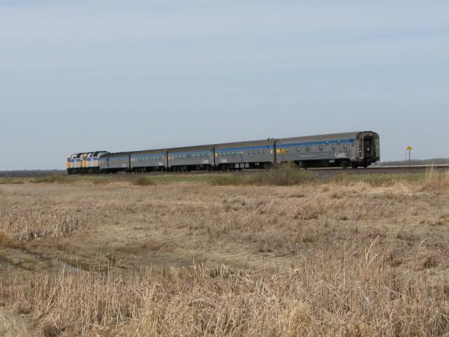 VIA's Hudson Bay train