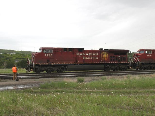 CP 9738 at Keith, AB