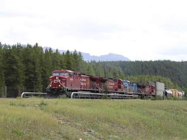 CP 9808 in Lake Louise