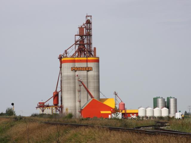 Pioneer elevator at St Josephs Saskatchewan