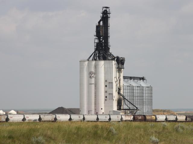 Paterson grain facility at Dunmore AB