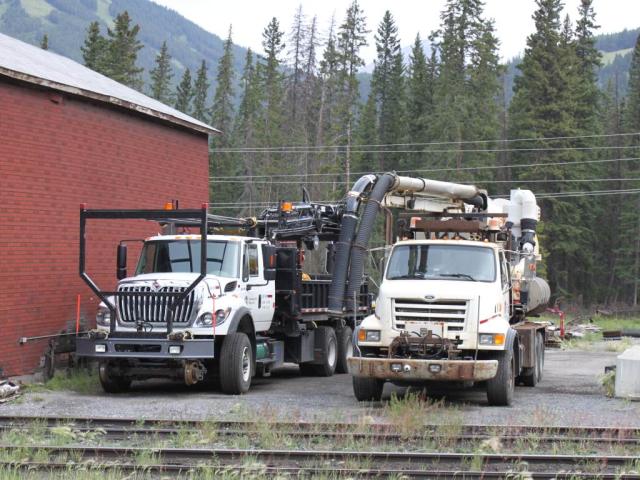 CP vacuum trucks, Banff