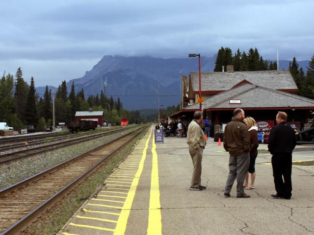 Banff passengers