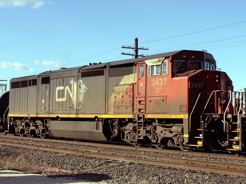 CN 2437 in Winnipeg