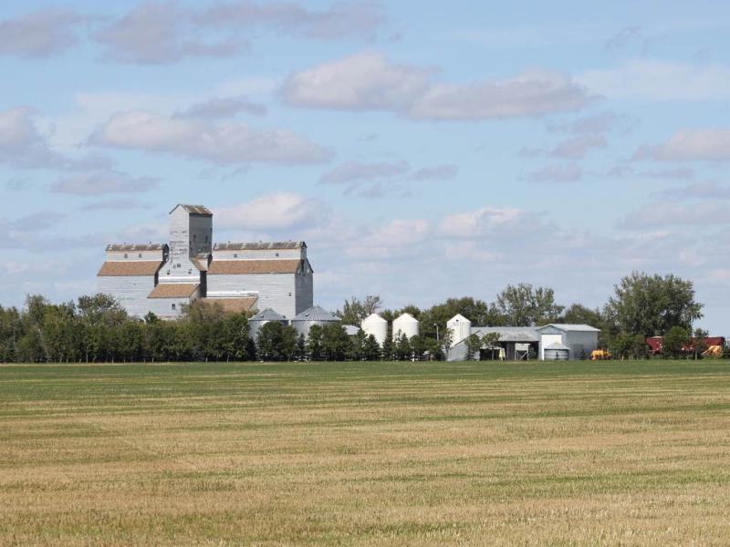 Homewood, MB grain elevator