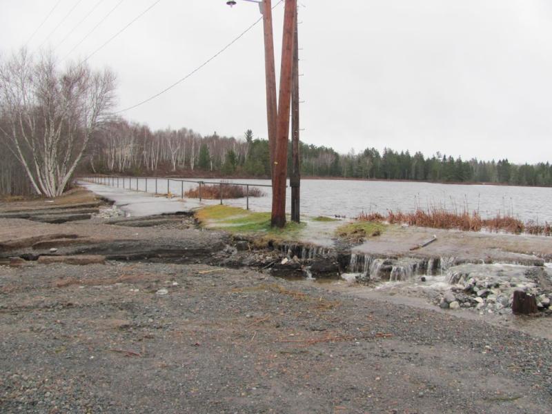 McAdam flooding. Photo by Jody Robinson