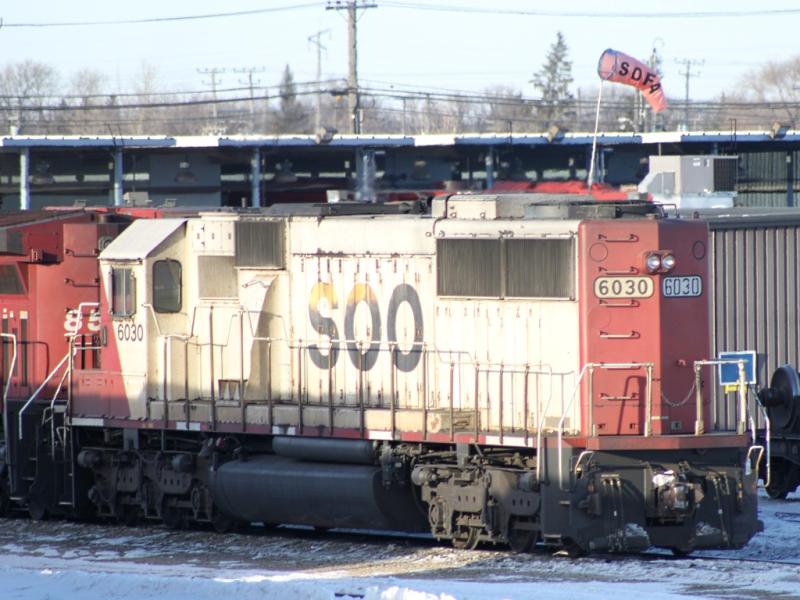 CP (SOO) 6030 in Winnipeg