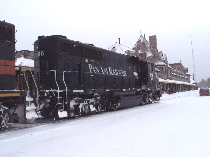 MEC 516 in McAdam. Photo by Gary Lee Bowser